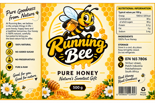 Running Bee Natural Honey