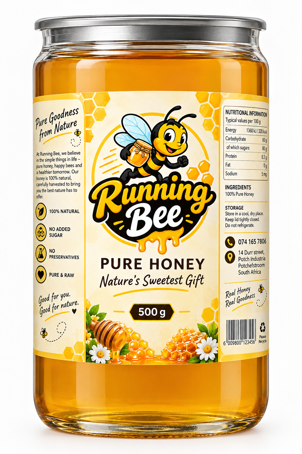Running Bee Natural Honey