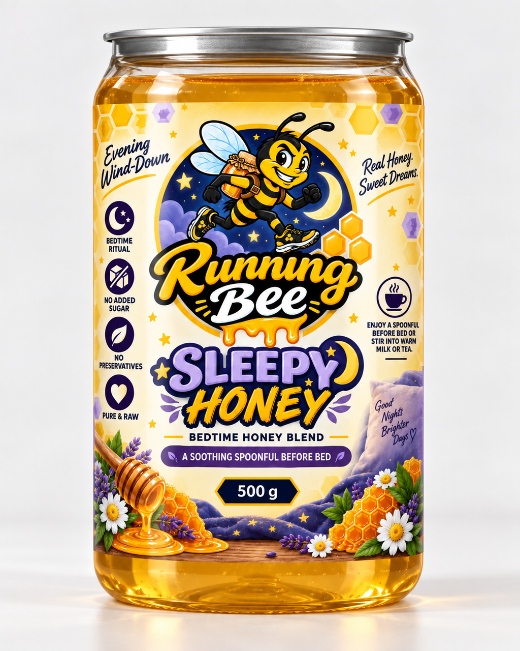 Running Bee Sleepy Honey